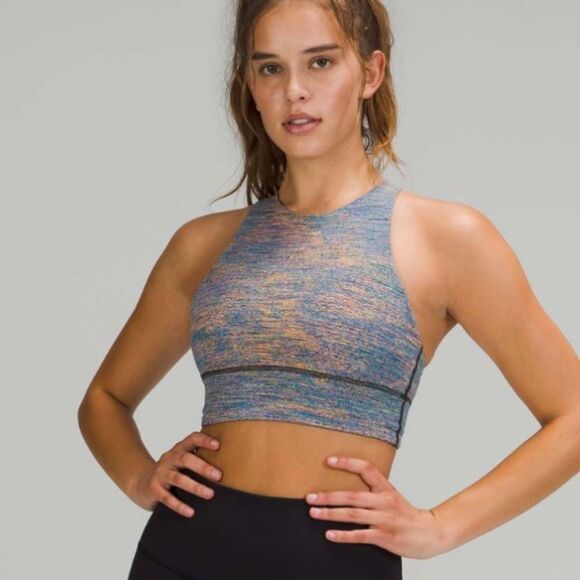 lululemon athletica Other - Lululemon Energy Bra high neck long line medium support 10 strappy